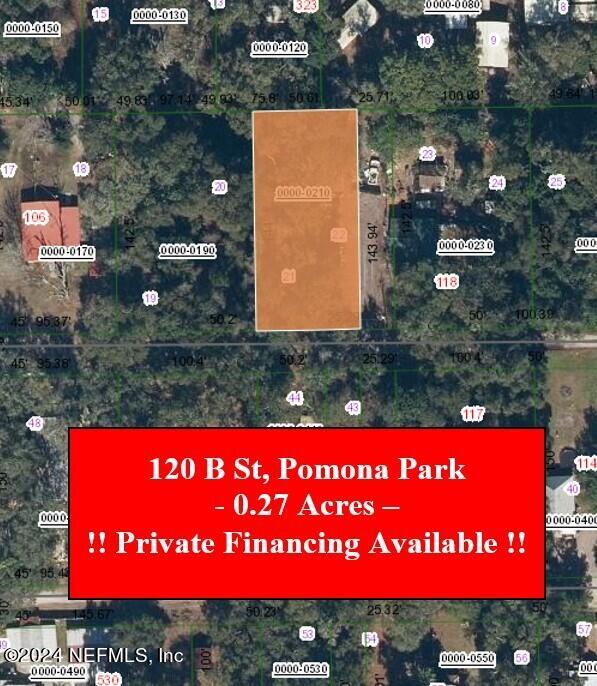 Pomona Park, FL home for sale located at 120 B Street, Pomona Park, FL 32181