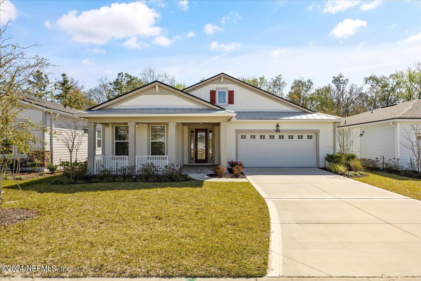 St Johns, FL home for sale located at 254 Ladyslipper Drive, St Johns, FL 32259