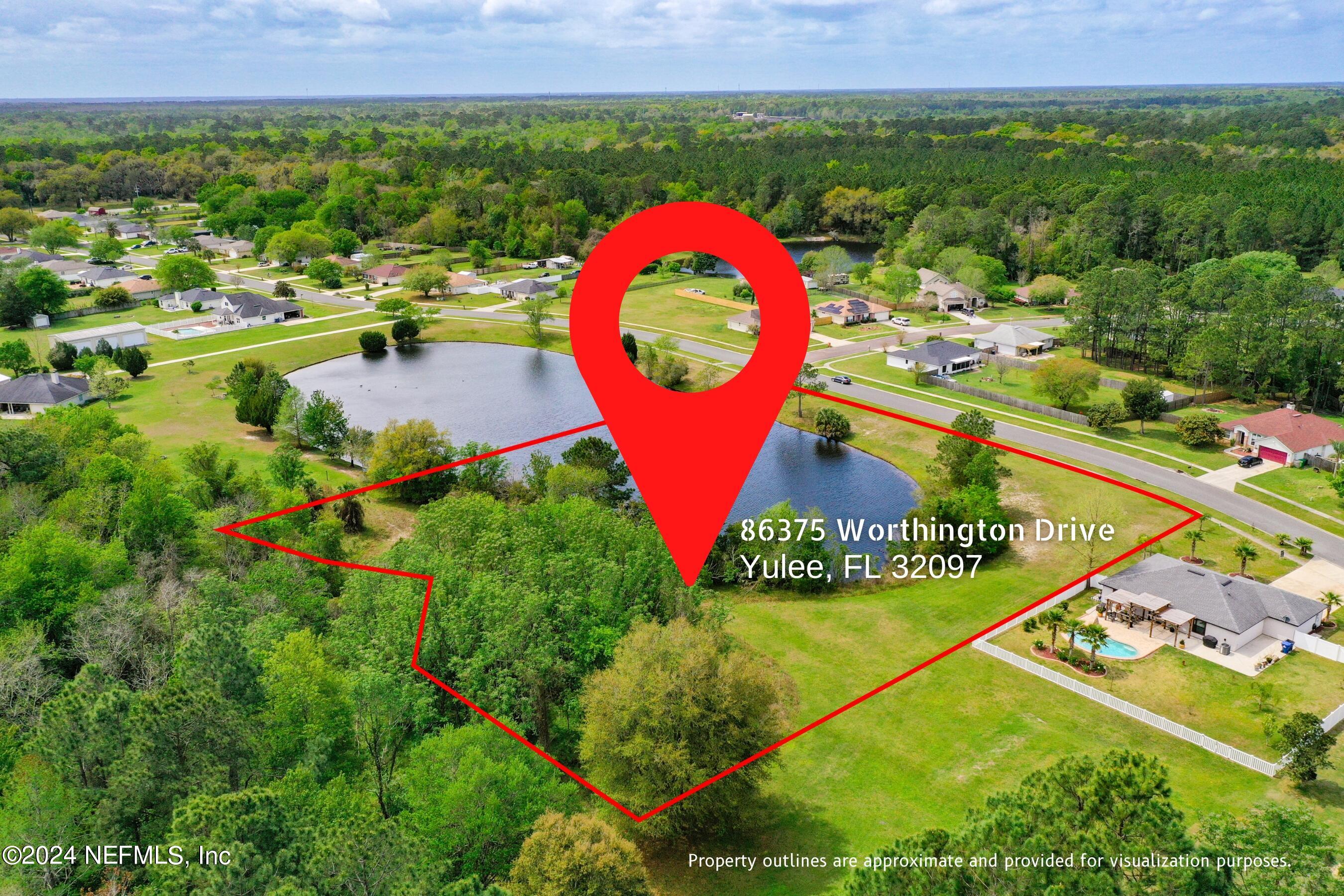 Yulee, FL home for sale located at 86375 Worthington Drive, Yulee, FL 32097