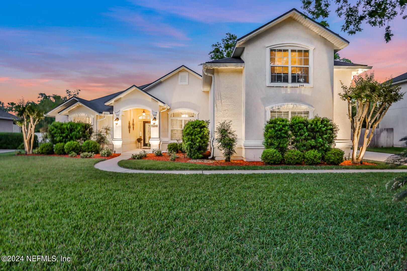 St Johns, FL home for sale located at 246 Edgewater Branch Drive, St Johns, FL 32259
