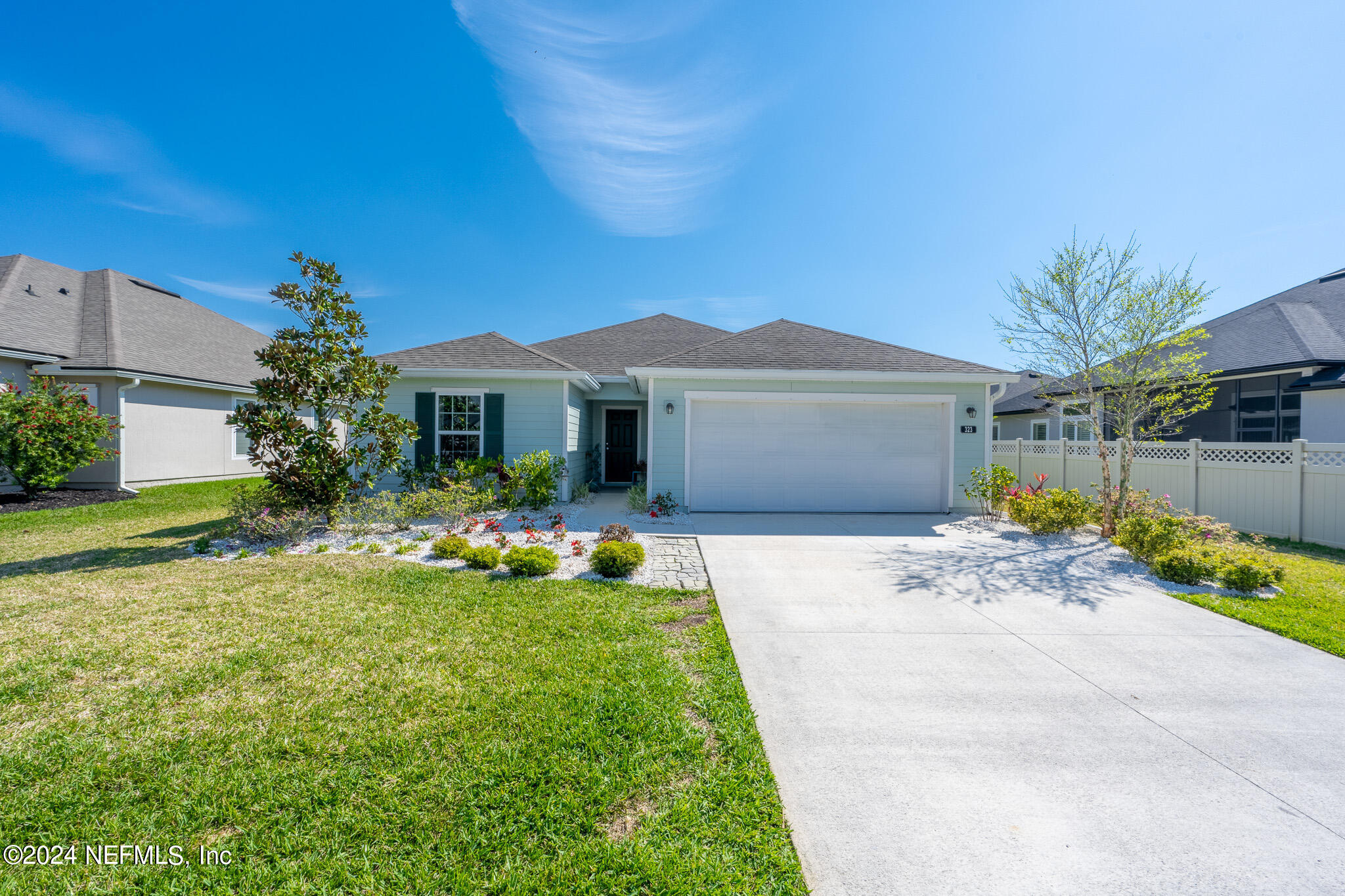 St Augustine, FL home for sale located at 323 Vivian James Drive, St Augustine, FL 32092