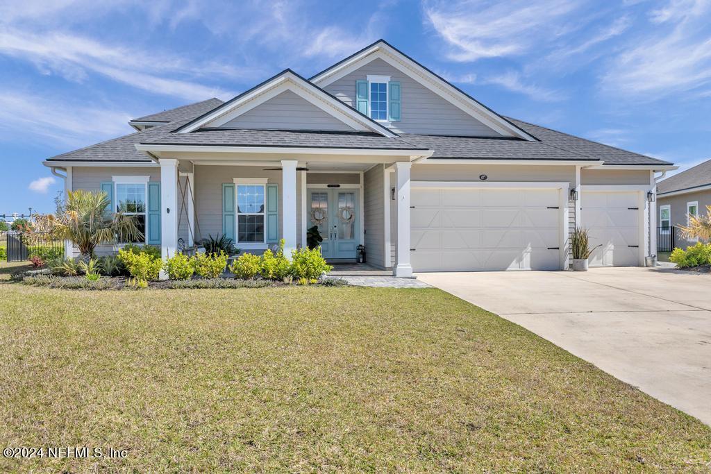 St Augustine, FL home for sale located at 477 Hutchinson Lane, St Augustine, FL 32095