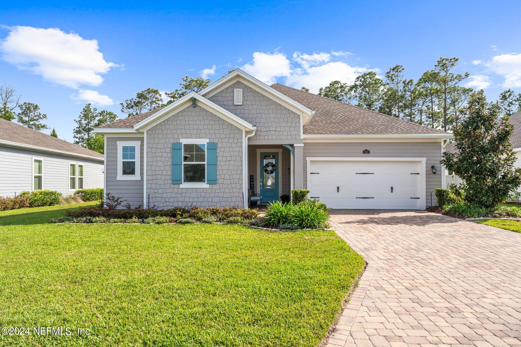 St Johns, FL home for sale located at 100 Calliel Way, St Johns, FL 32259