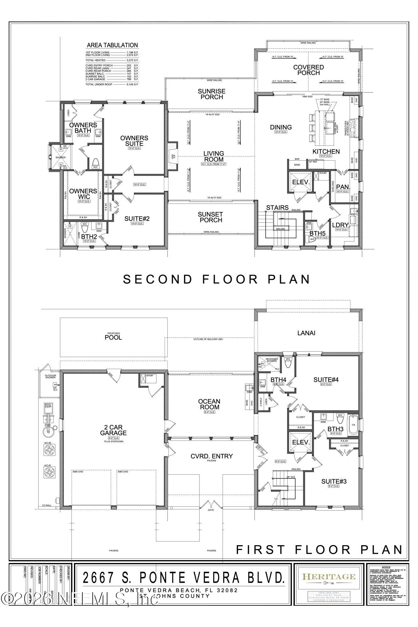 Ponte Vedra Beach, Florida, 32082, United States, 4 Bedrooms Bedrooms, ,5 BathroomsBathrooms,Residential,Active,2044948