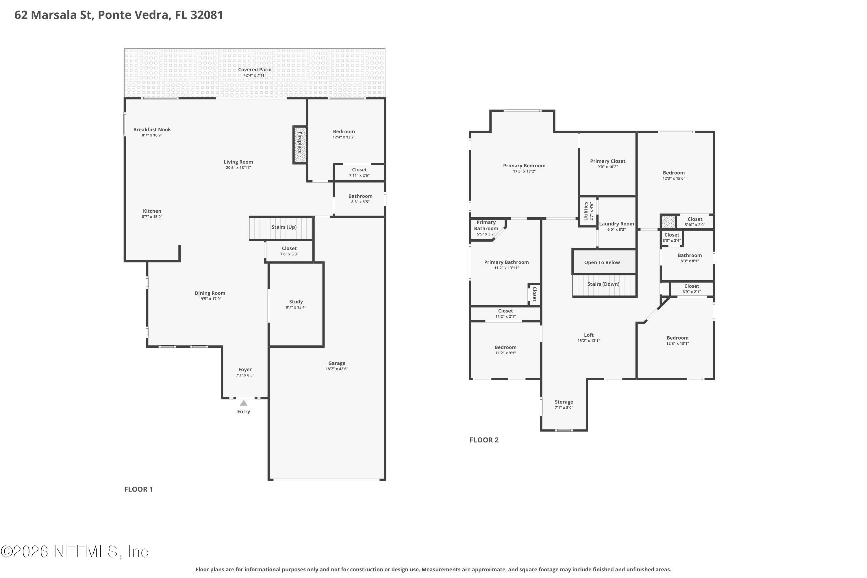 Ponte Vedra, Florida, 32081, United States, 5 Bedrooms Bedrooms, ,3 BathroomsBathrooms,Residential,Active,2037502