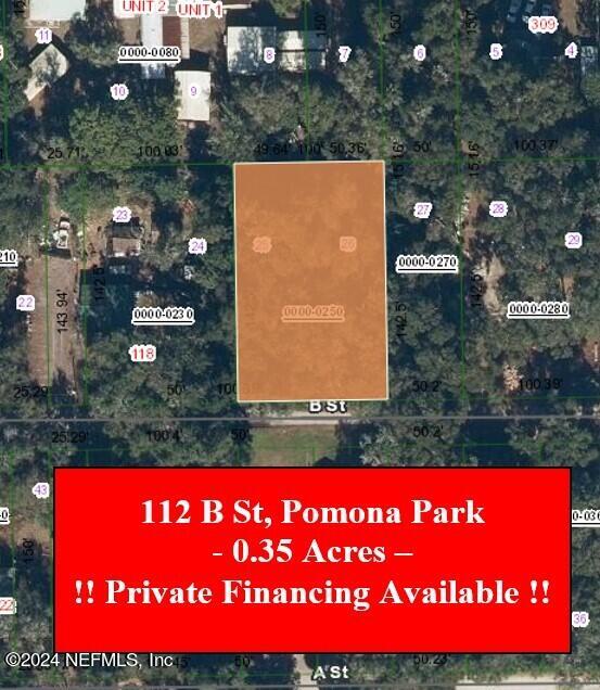 Pomona Park, FL home for sale located at 112 B Street, Pomona Park, FL 32181