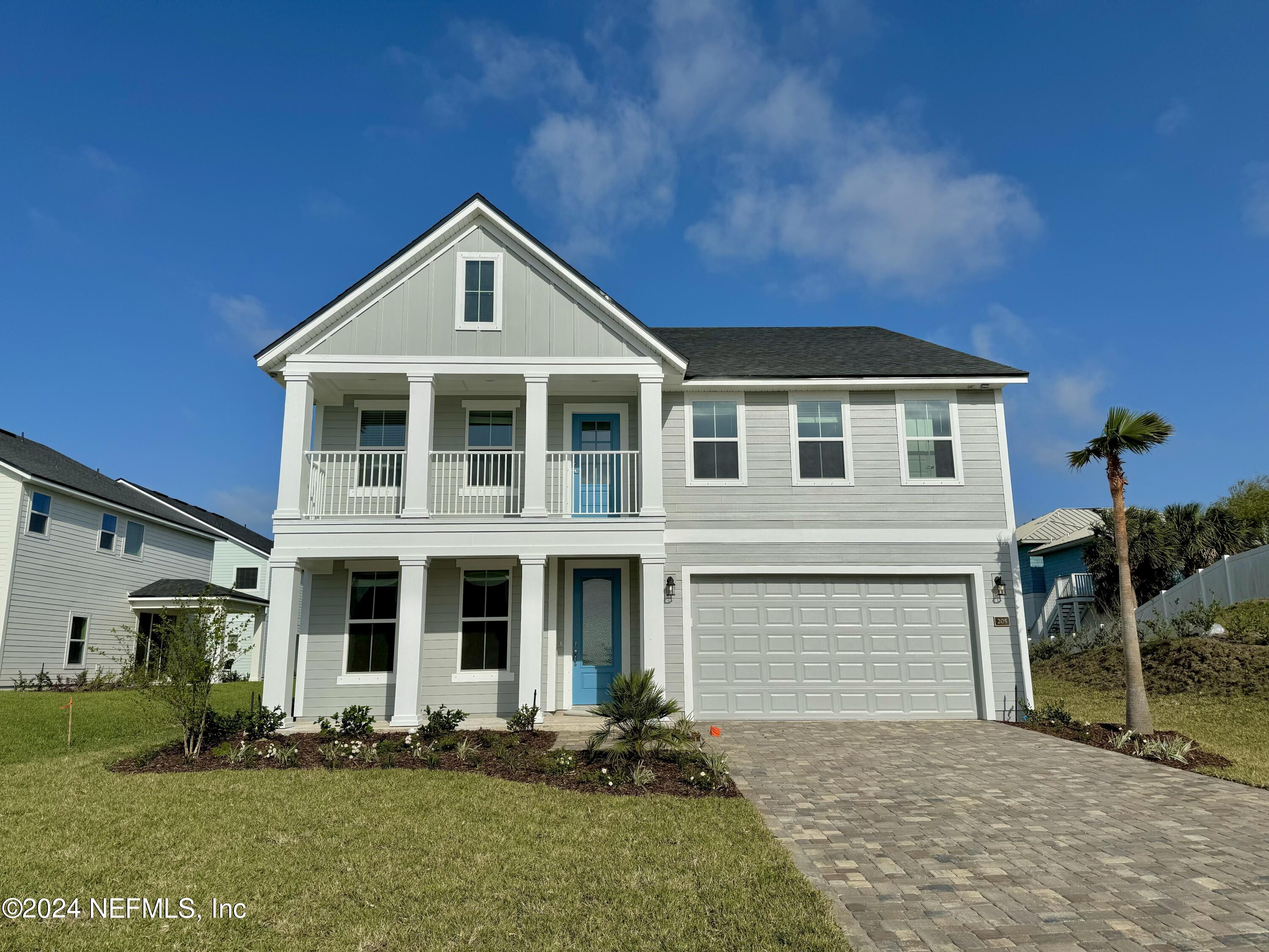 St Augustine, FL home for sale located at 205 Seaside Vista Court, St Augustine, FL 32084