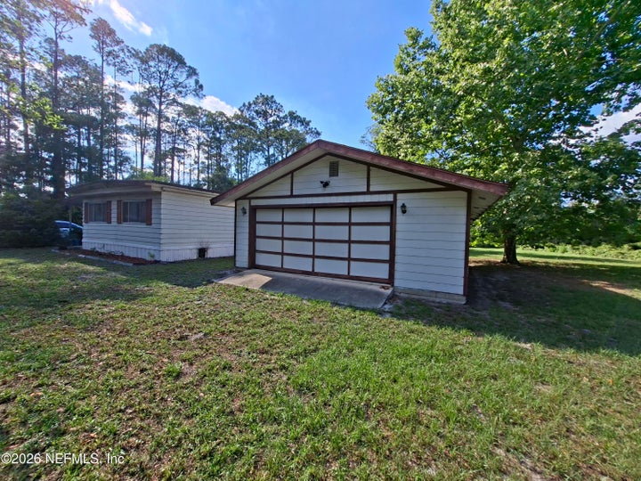 Front of House and garage