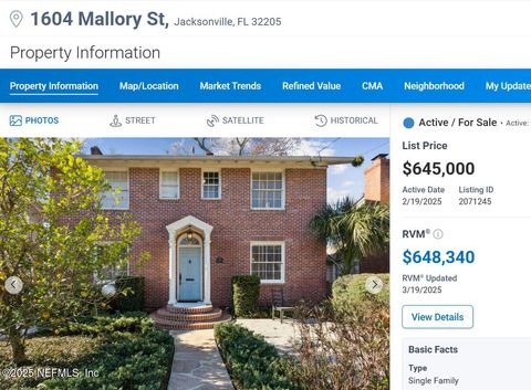 A home in Jacksonville