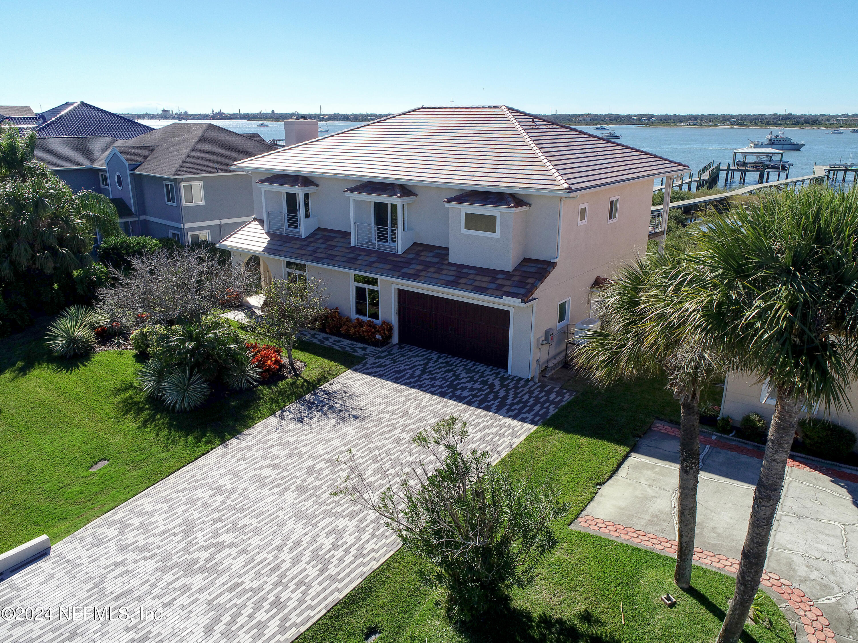 St Augustine, FL home for sale located at 203 PORPOISE POINT Drive, St Augustine, FL 32084