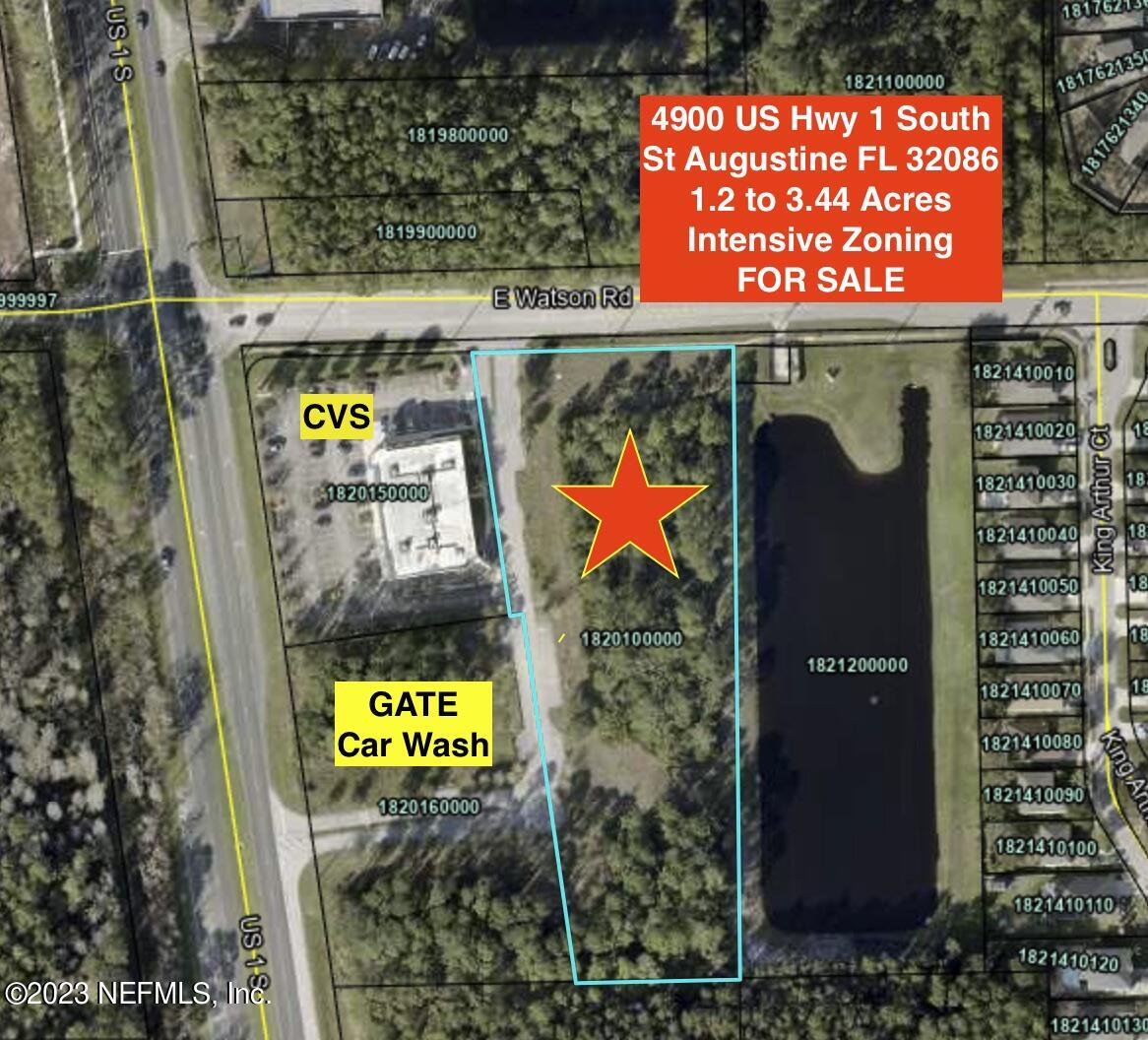 St Augustine, FL home for sale located at 4900 Us Highway 1 (Outparcel), St Augustine, FL 32086