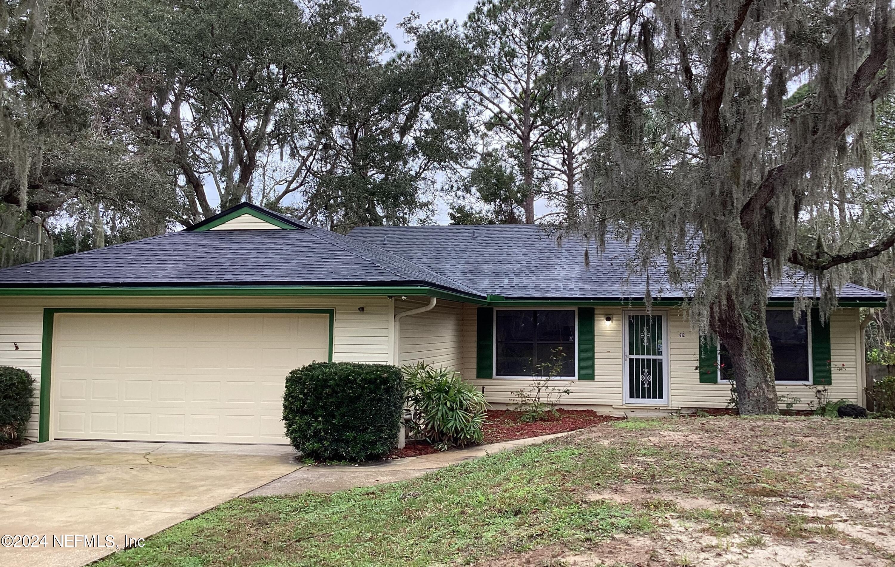 St Augustine, FL home for sale located at 612 Prince Road, St Augustine, FL 32086