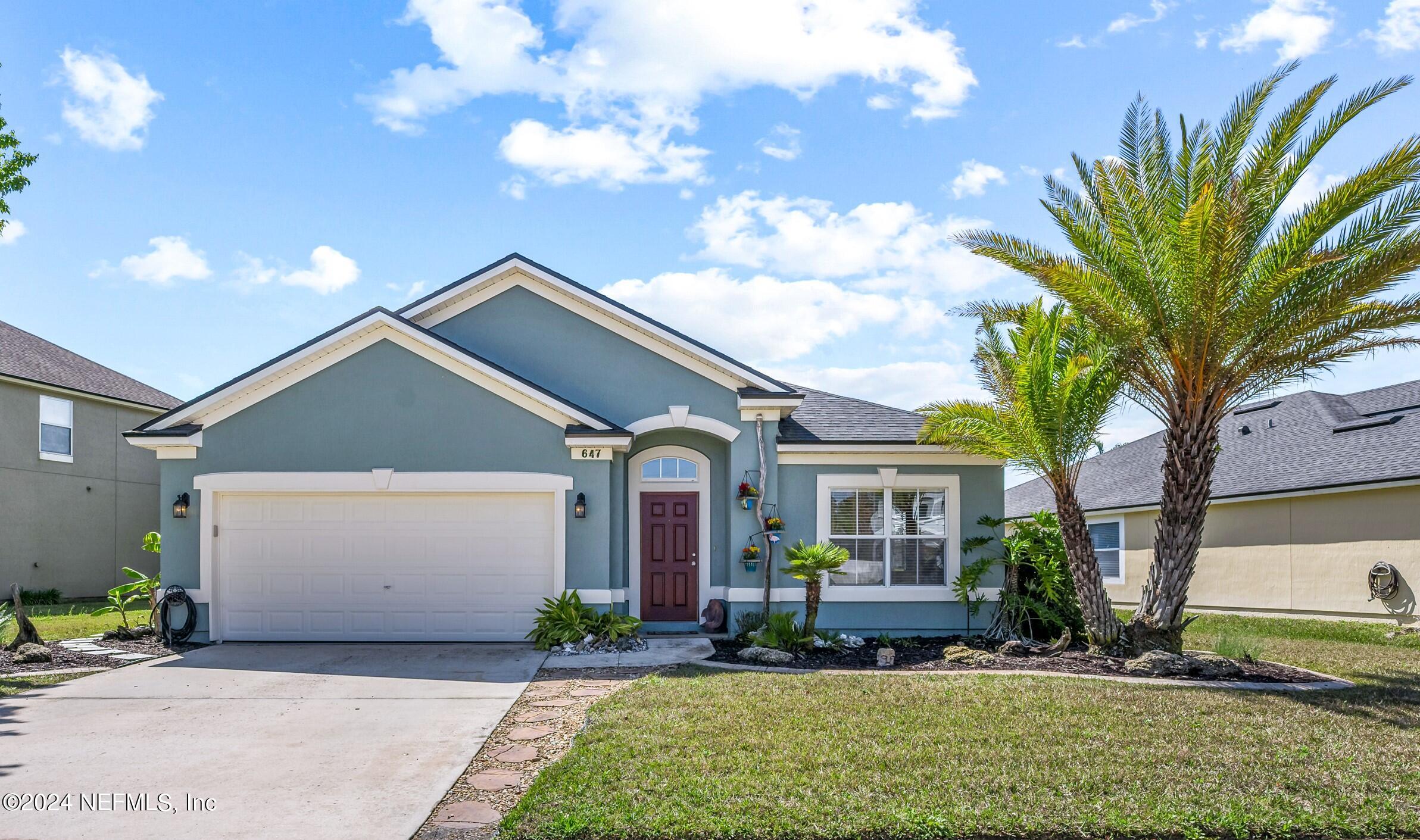 St Augustine, FL home for sale located at 647 PORTO CRISTO Avenue, St Augustine, FL 32092