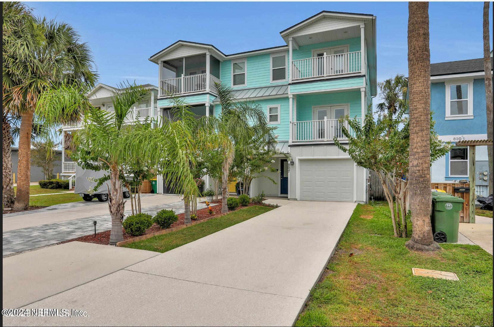 Jacksonville Beach, FL home for sale located at 207 7TH Avenue S, Jacksonville Beach, FL 32250