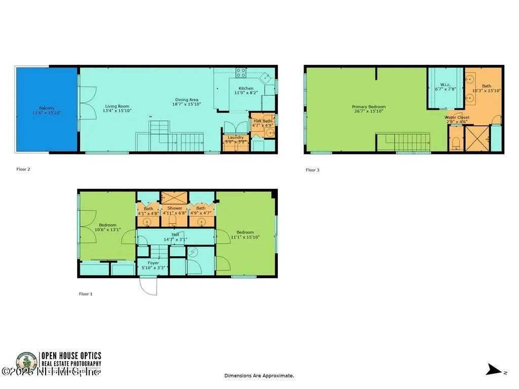 Neptune Beach, Florida 32266, United States, 3 Bedrooms Bedrooms, ,3 BathroomsBathrooms,Residential,Active,22508