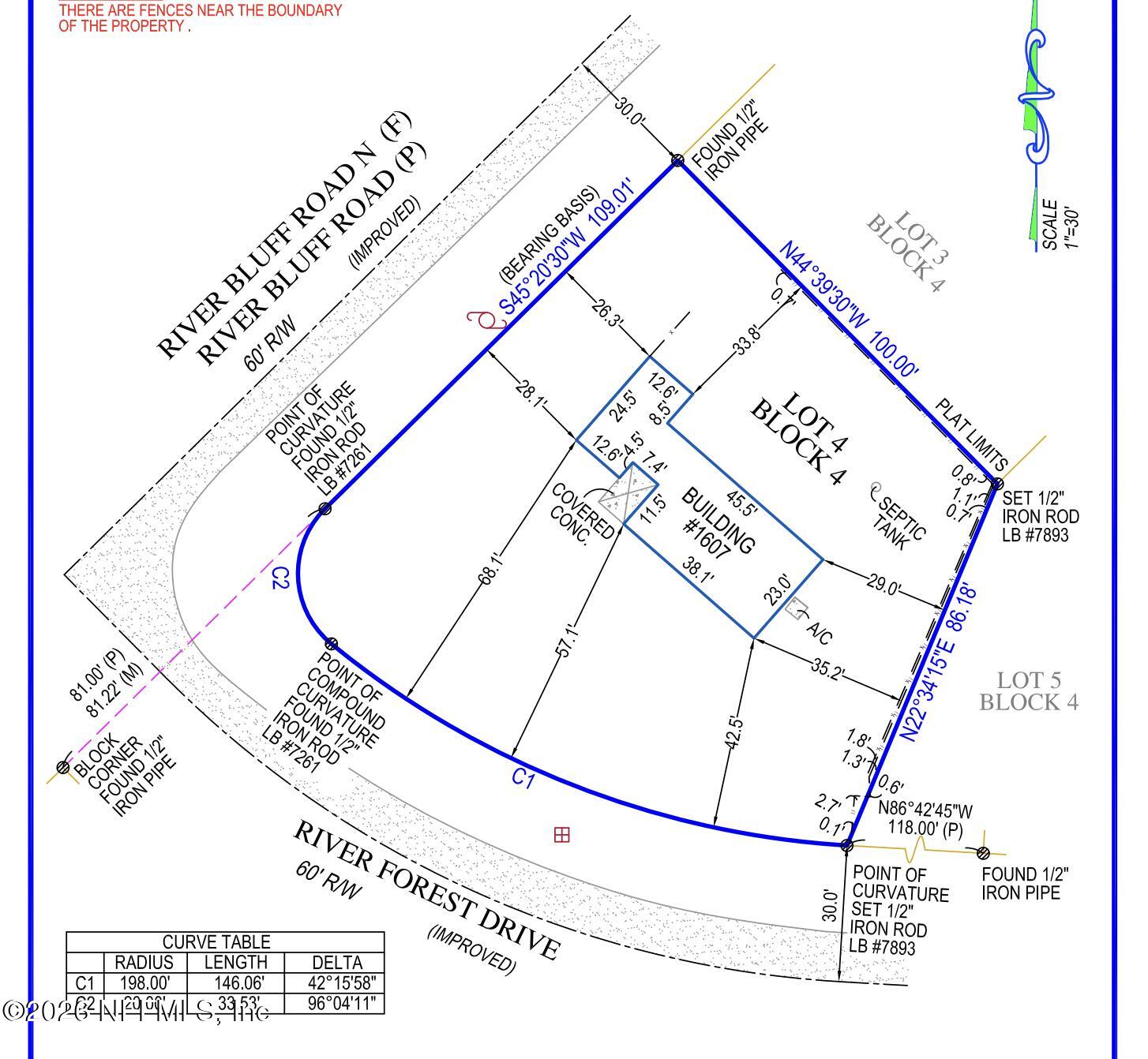 1607 RIVER BLUFF Road N