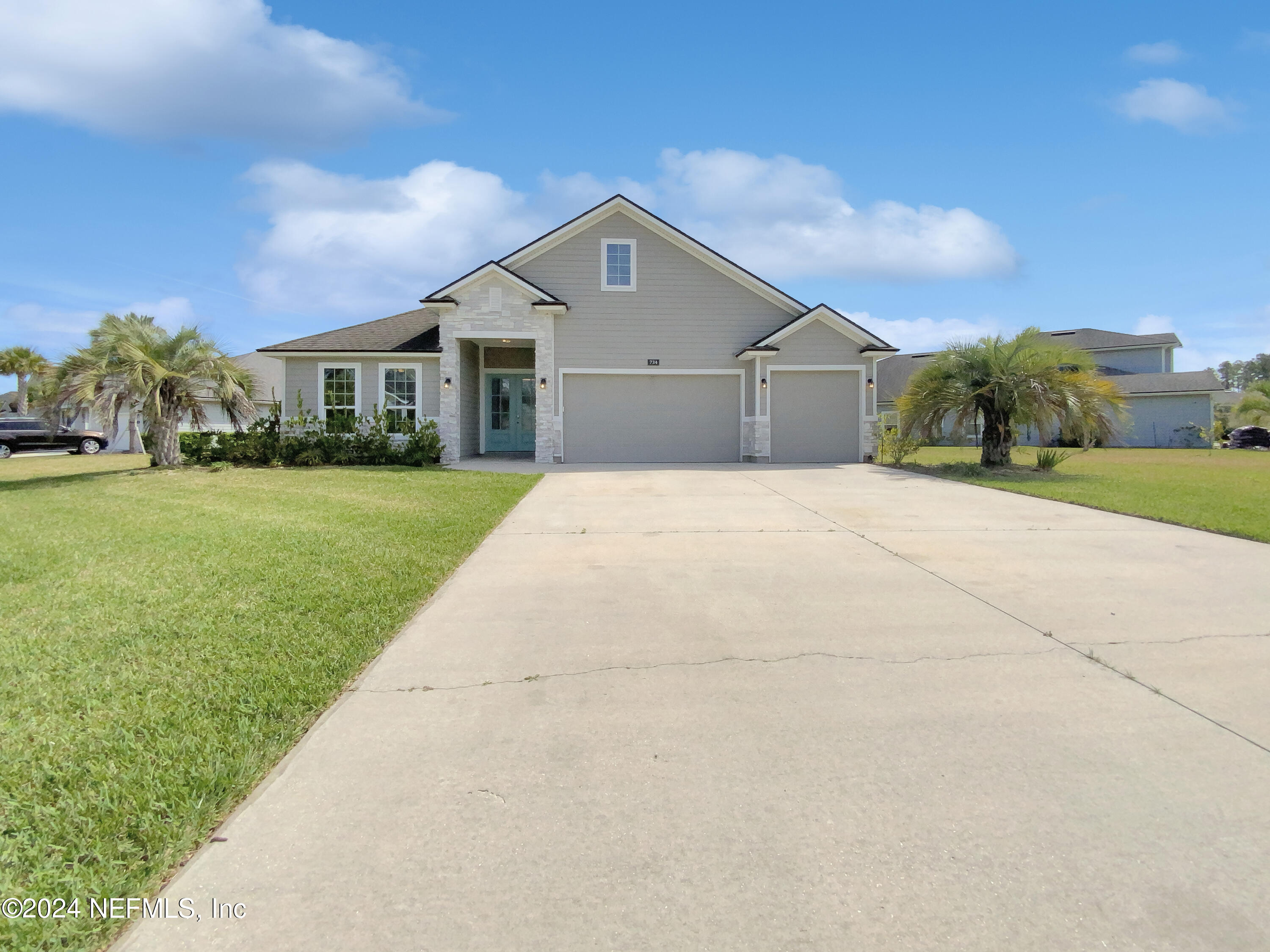 St Johns, FL home for sale located at 734 Bent Creek Drive, St Johns, FL 32259