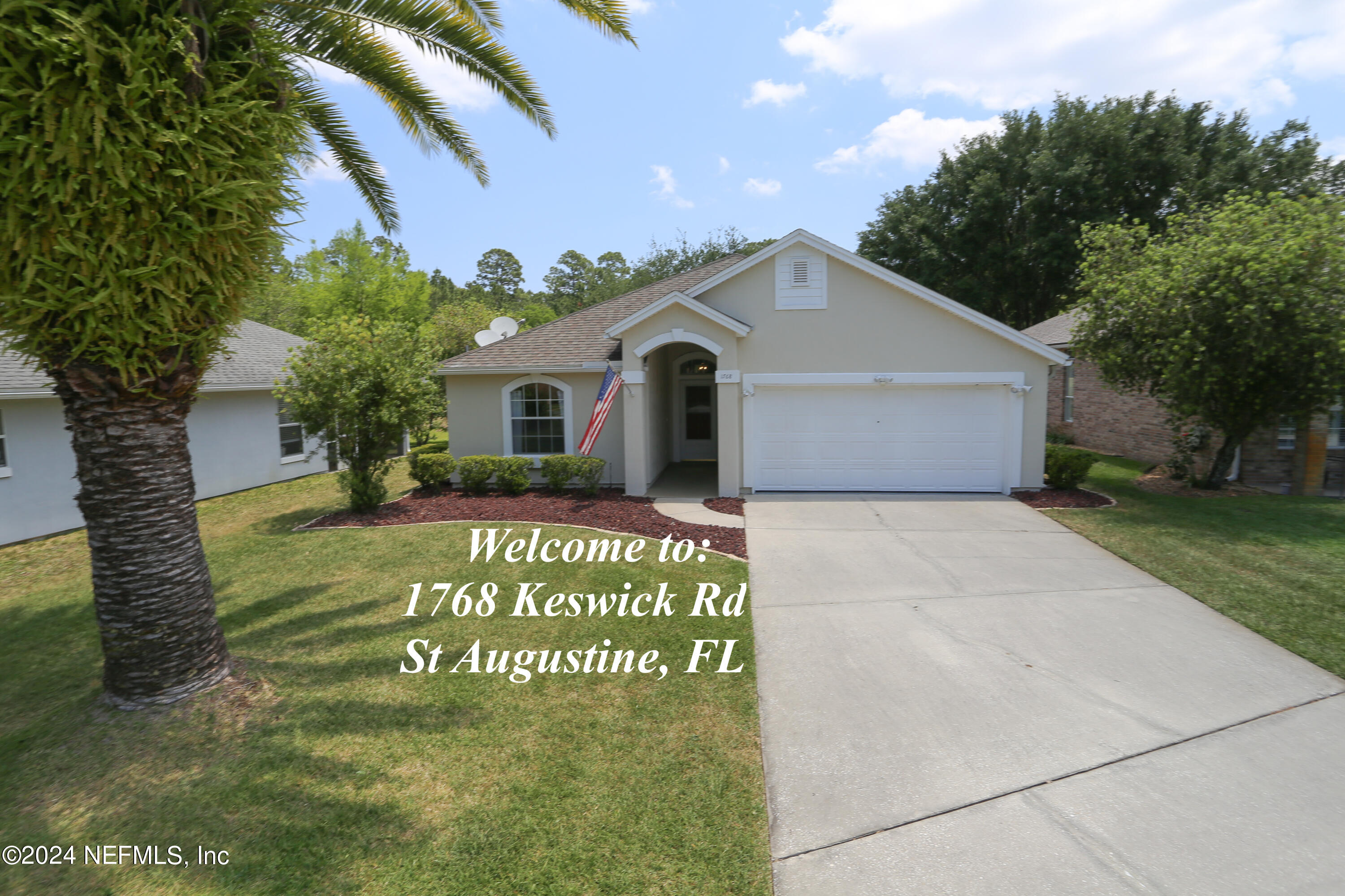 St Augustine, FL home for sale located at 1768 Keswick Road, St Augustine, FL 32084