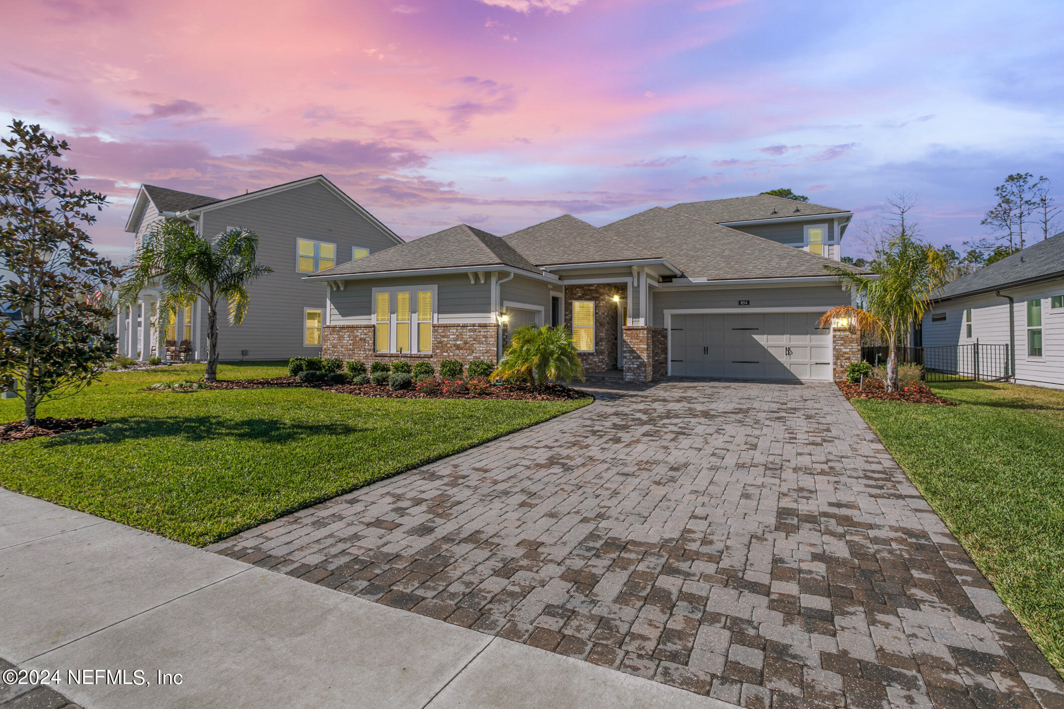 Ponte Vedra, FL home for sale located at 854 Crosswater Lake Drive, Ponte Vedra, FL 32081