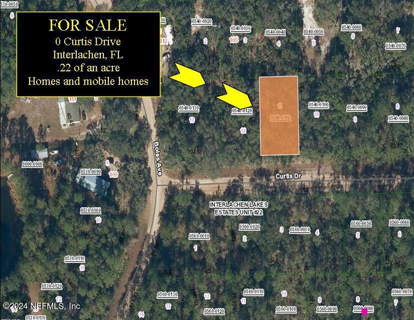 Interlachen, FL home for sale located at 0 CURTIS Drive, Interlachen, FL 32148