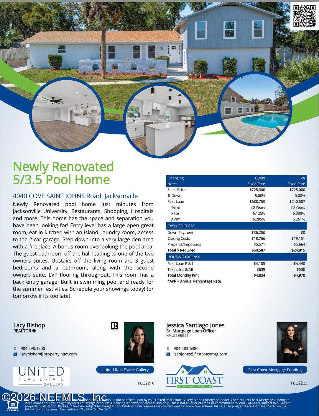 4040 COVE SAINT JOHNS Road