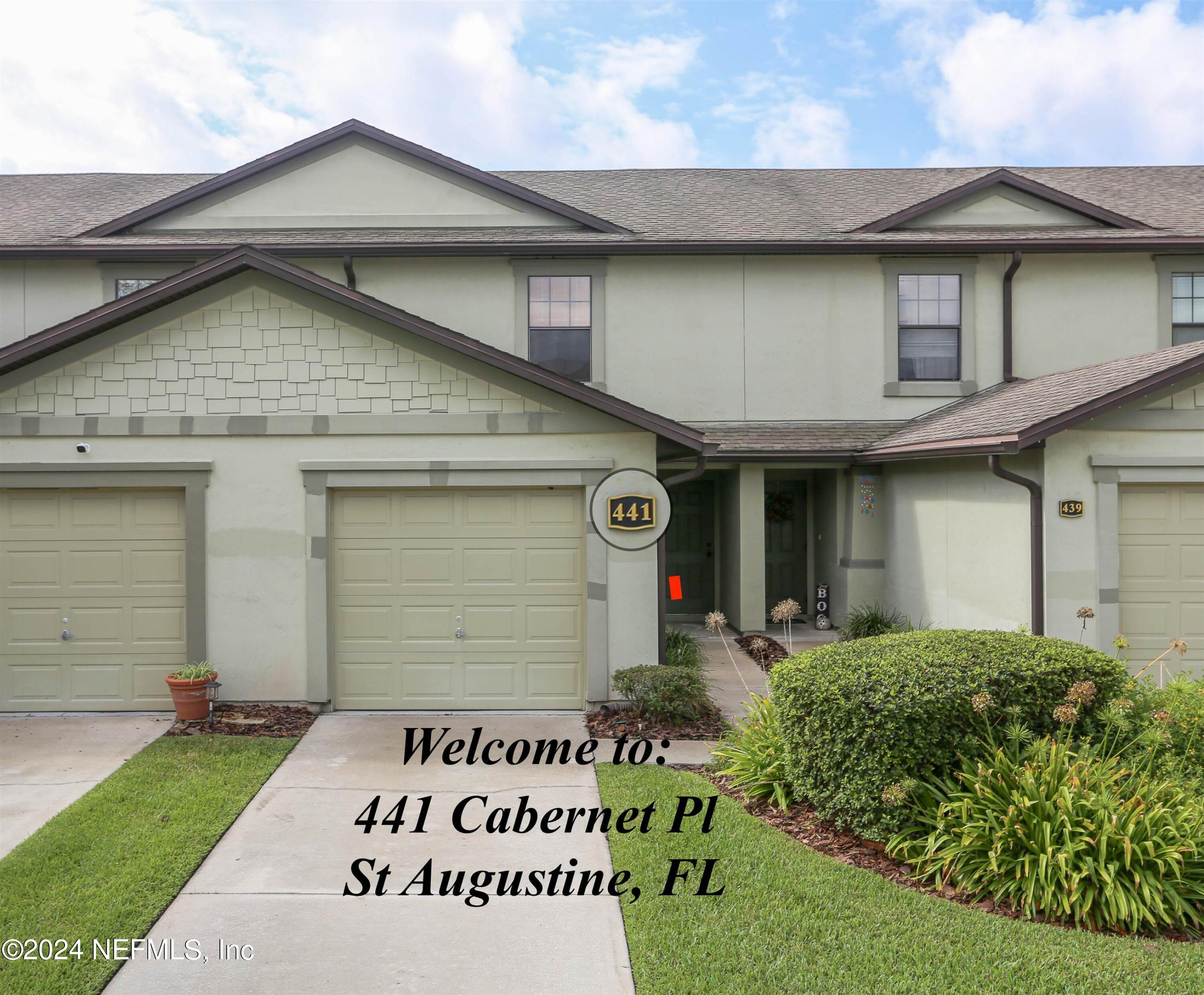 St Augustine, FL home for sale located at 441 CABERNET Place, St Augustine, FL 32084
