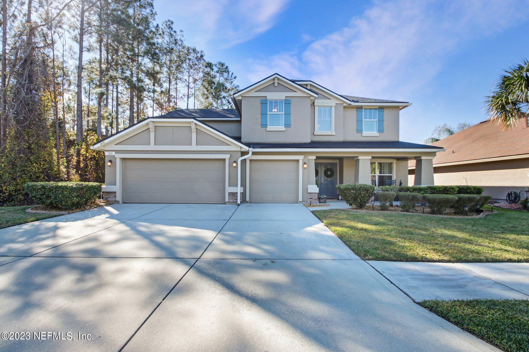 ST JOHNS, FL home for sale located at 213 WILLOW WINDS PKWY, ST JOHNS, FL 32259