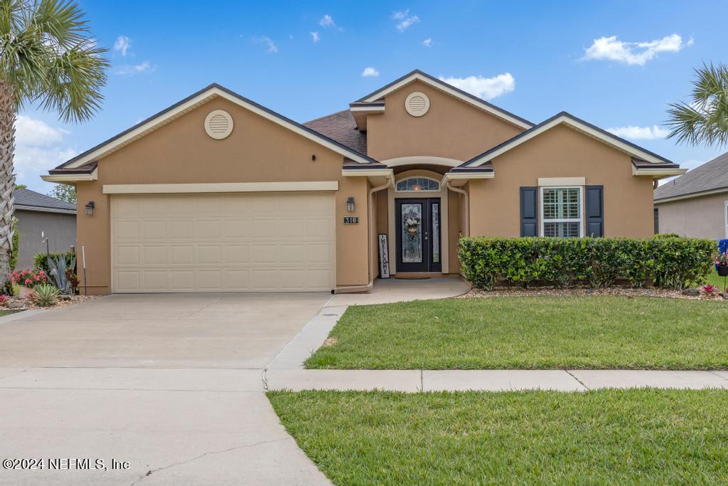 St Augustine, FL home for sale located at 316 Palazzo Circle, St Augustine, FL 32092