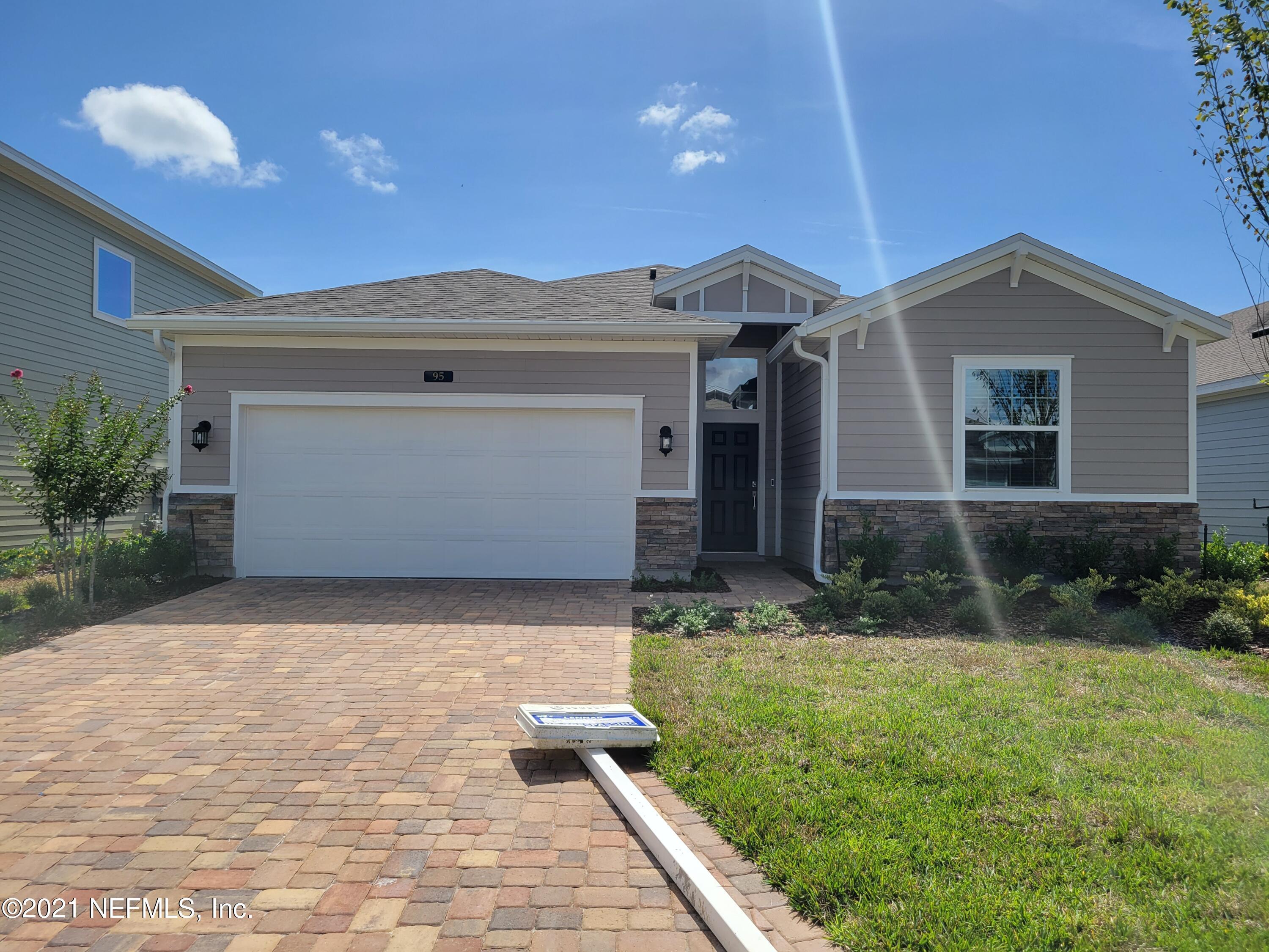 St Augustine, FL home for sale located at 95 Bloomfield Way, St Augustine, FL 32092