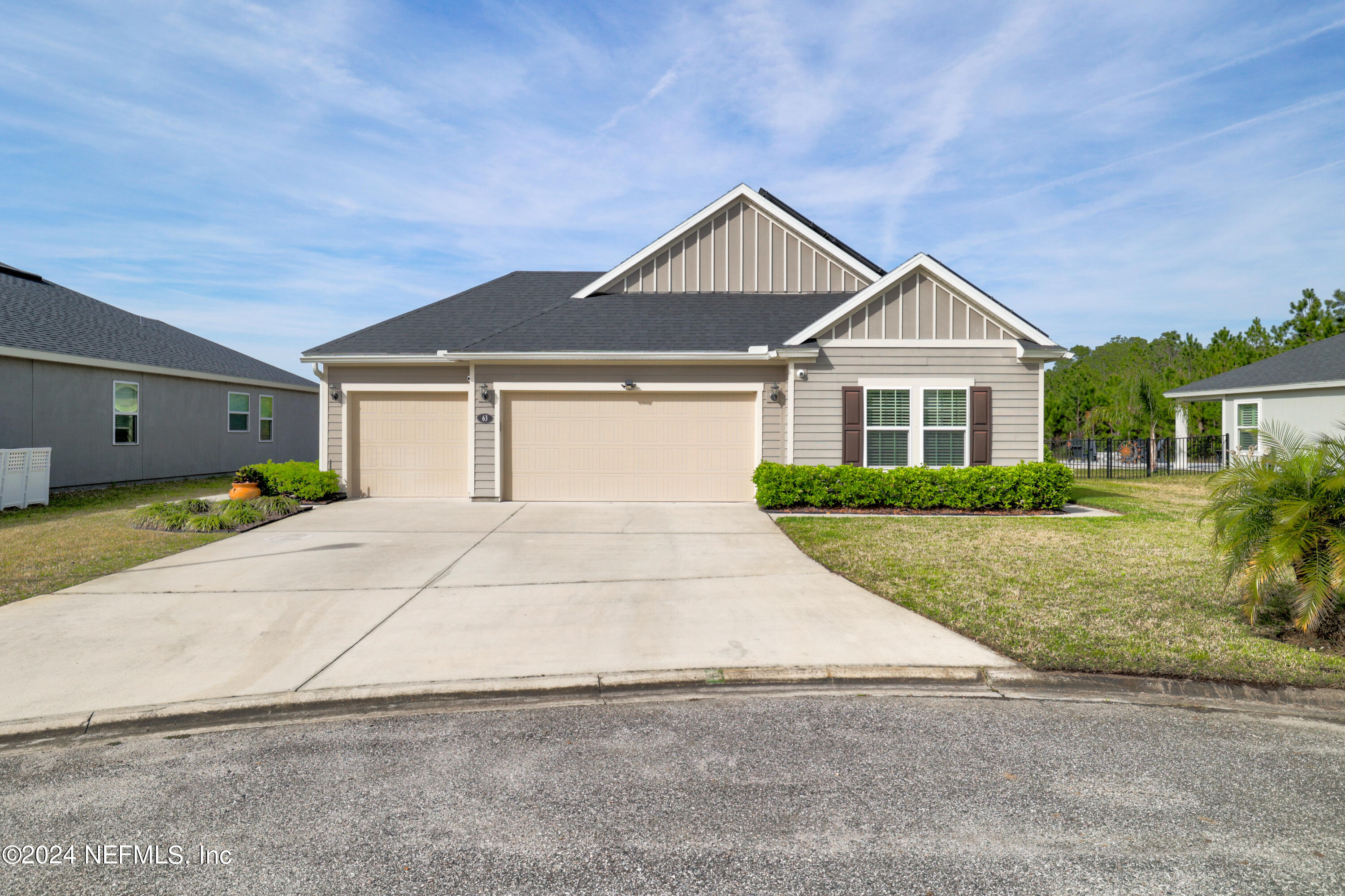 St Augustine, FL home for sale located at 63 Great Pond Way, St Augustine, FL 32092