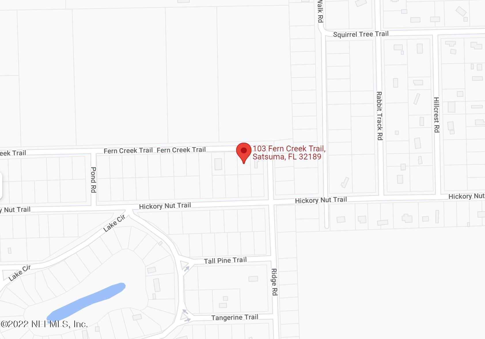 Satsuma, FL home for sale located at 103 Ferncreek Trail, Satsuma, FL 32189