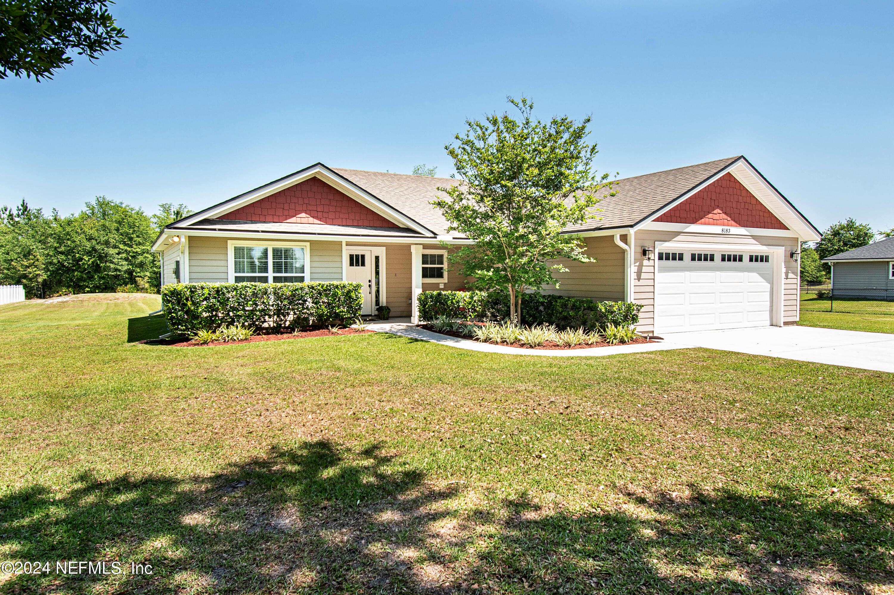 Glen St. Mary, FL home for sale located at 8183 Odis Yarborough Road, Glen St. Mary, FL 32040