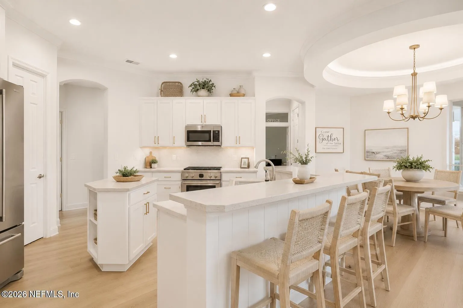 Tucked away on a rare .9-acre homesite in the sought-after South Hampt – image 129