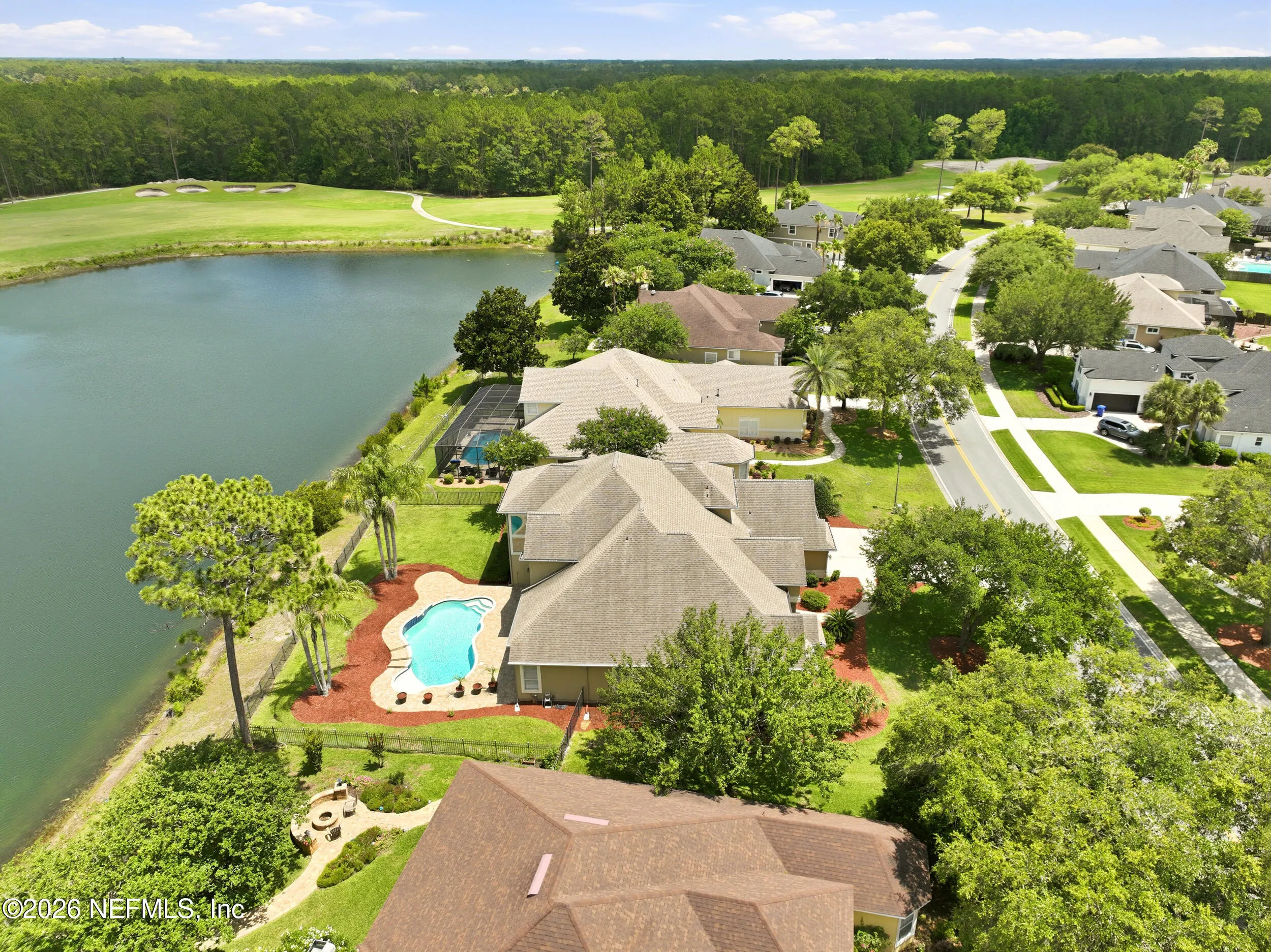 Tucked away on a rare .9-acre homesite in the sought-after South Hampt – image 92