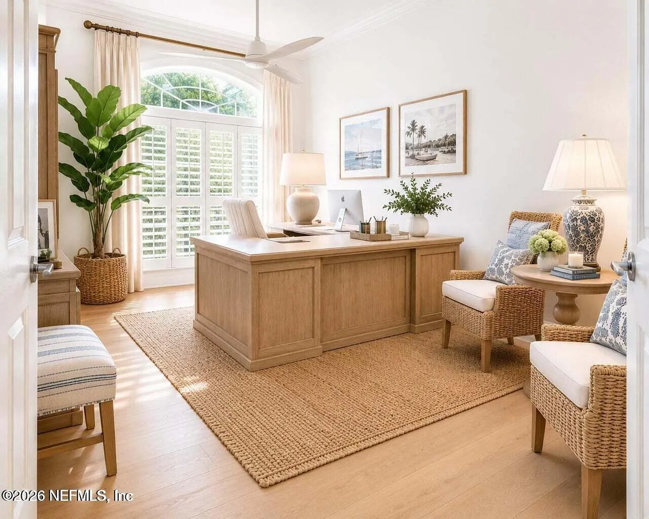 Tucked away on a rare .9-acre homesite in the sought-after South Hampt – image 128