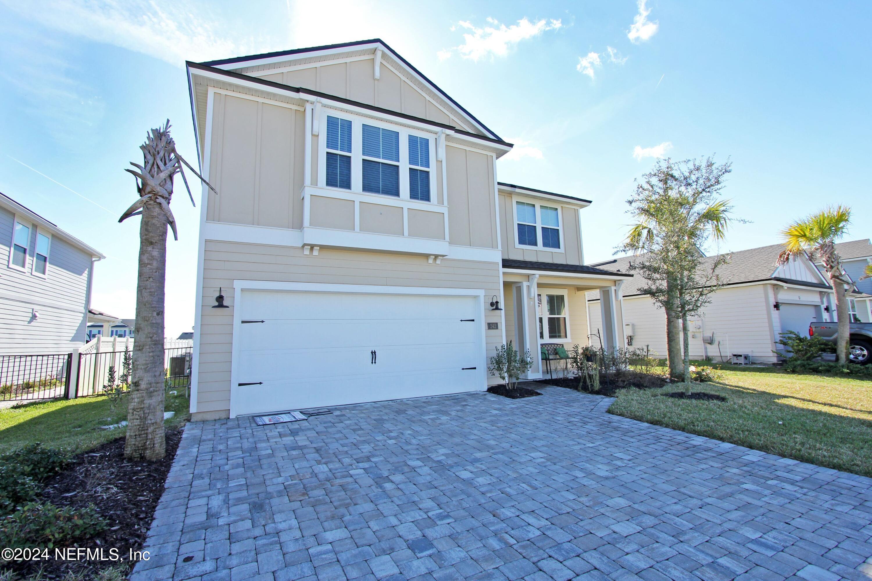 St Augustine, FL home for sale located at 242 Silverleaf Village Drive, St Augustine, FL 32092