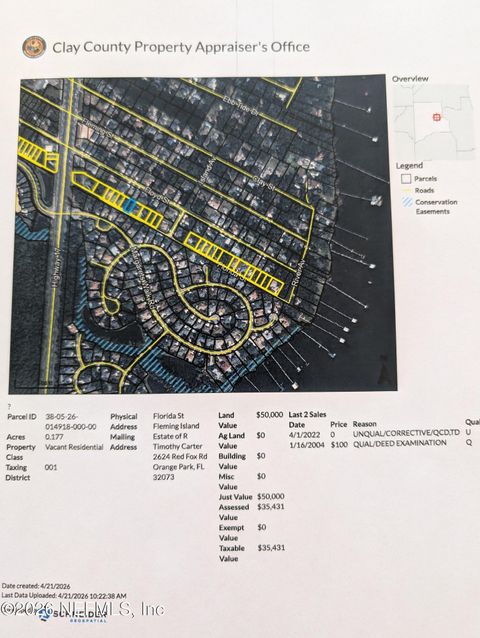 0 FLORIDA Street Orange Park FL 32003