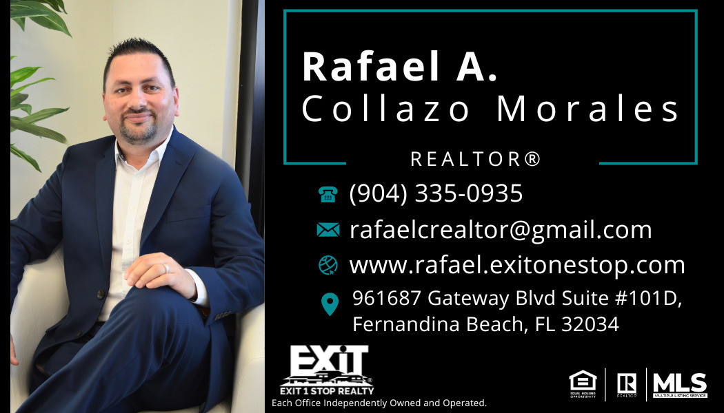 This is a photo of RAFAEL COLLAZO MORALES. This professional services Fernandina Beach, FL homes for sale in 32034 and the surrounding areas.
