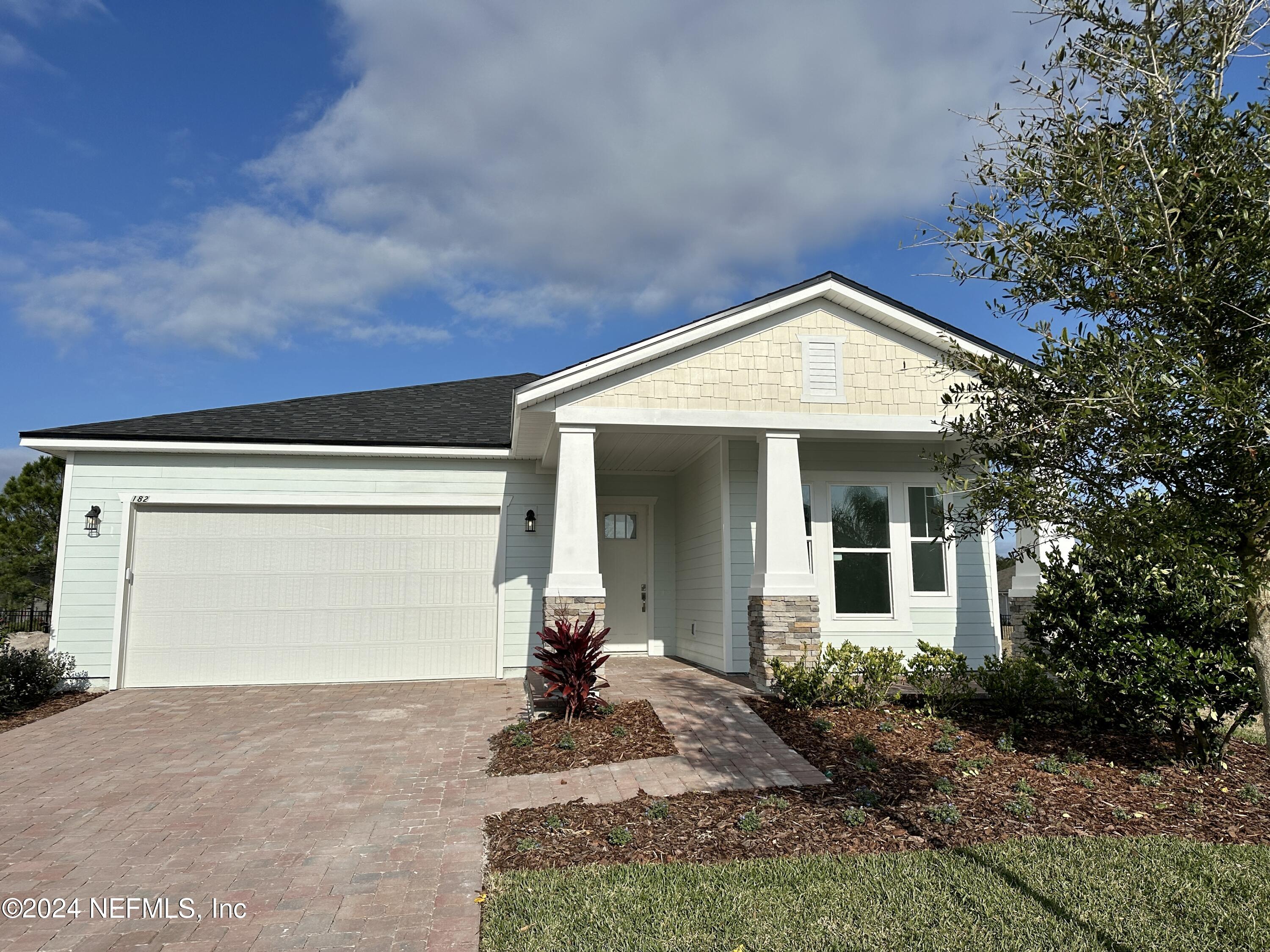 St Augustine, FL home for sale located at 182 Amberwood Drive, St Augustine, FL 32092