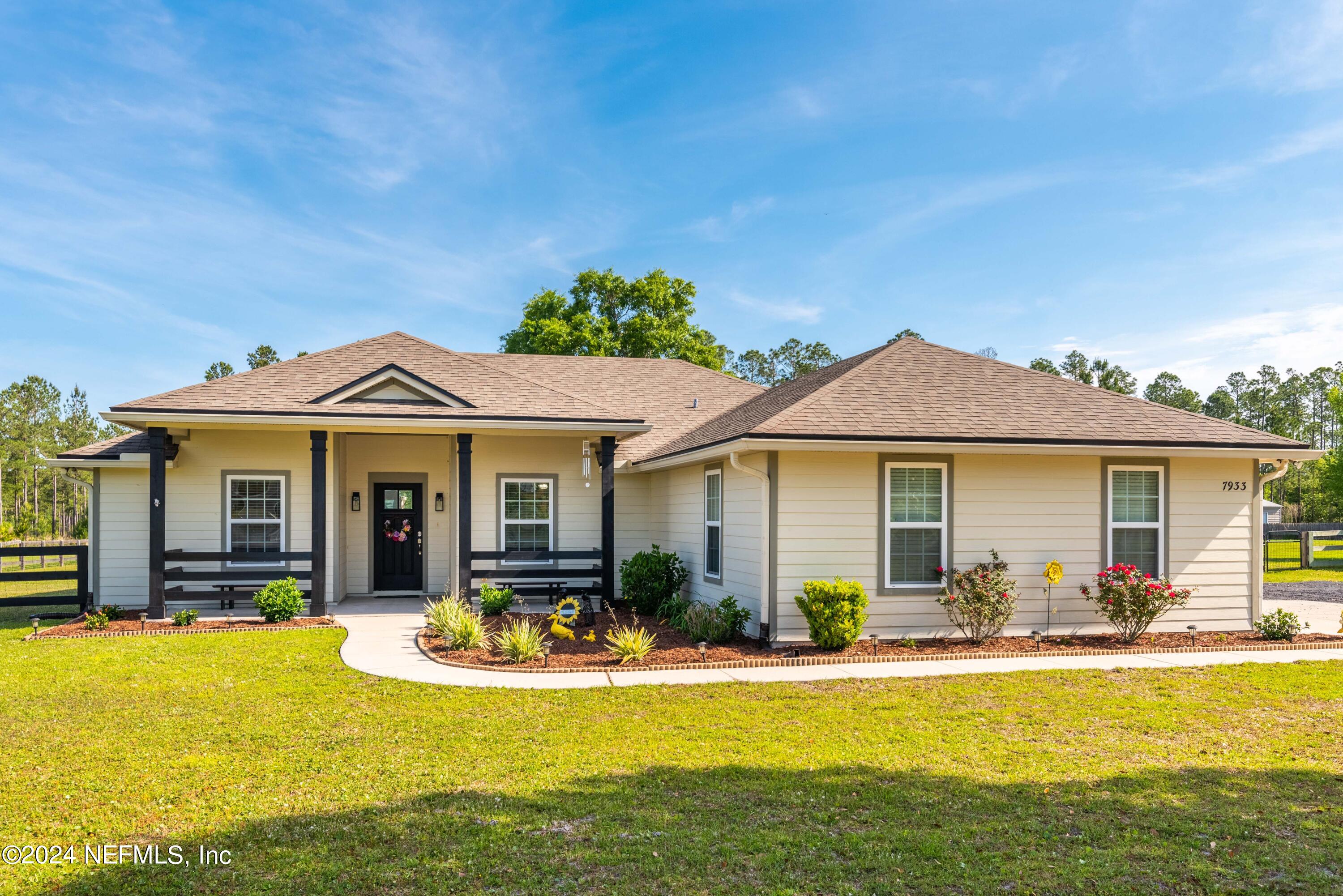 Glen St. Mary, FL home for sale located at 7933 Odis Yarborough Road, Glen St. Mary, FL 32040