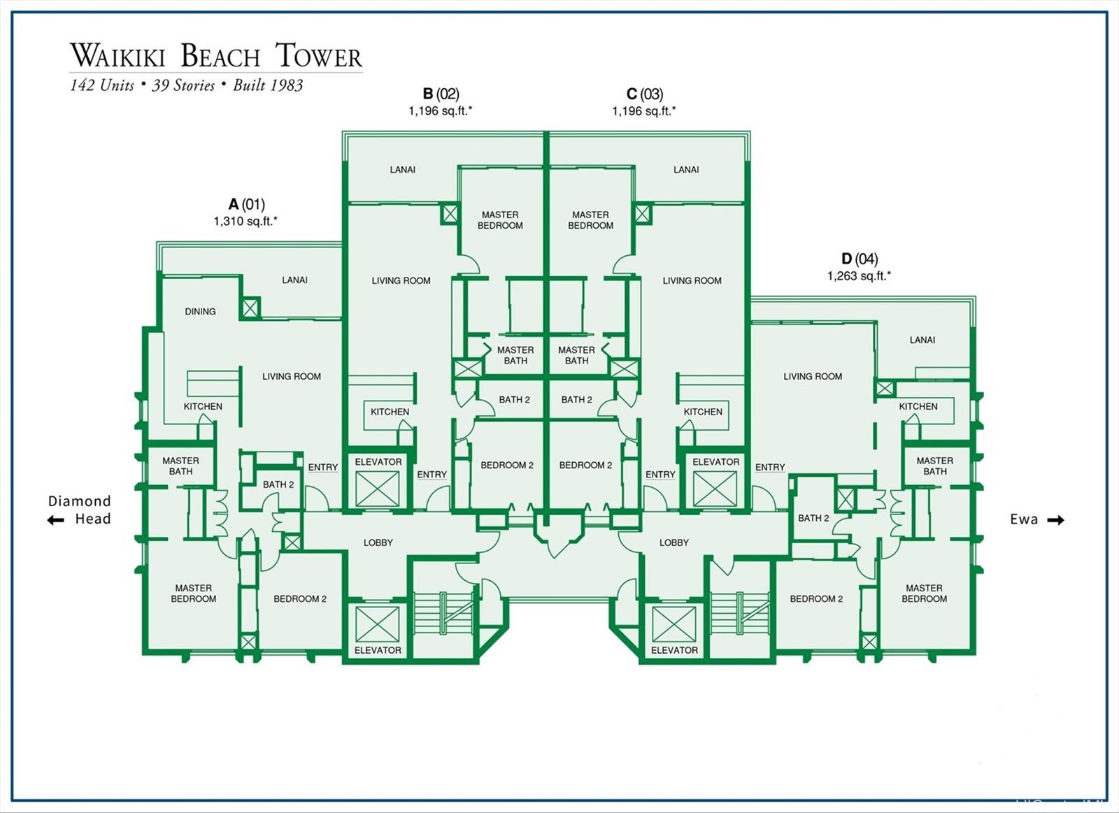 Waikiki Beach Tower Condominium